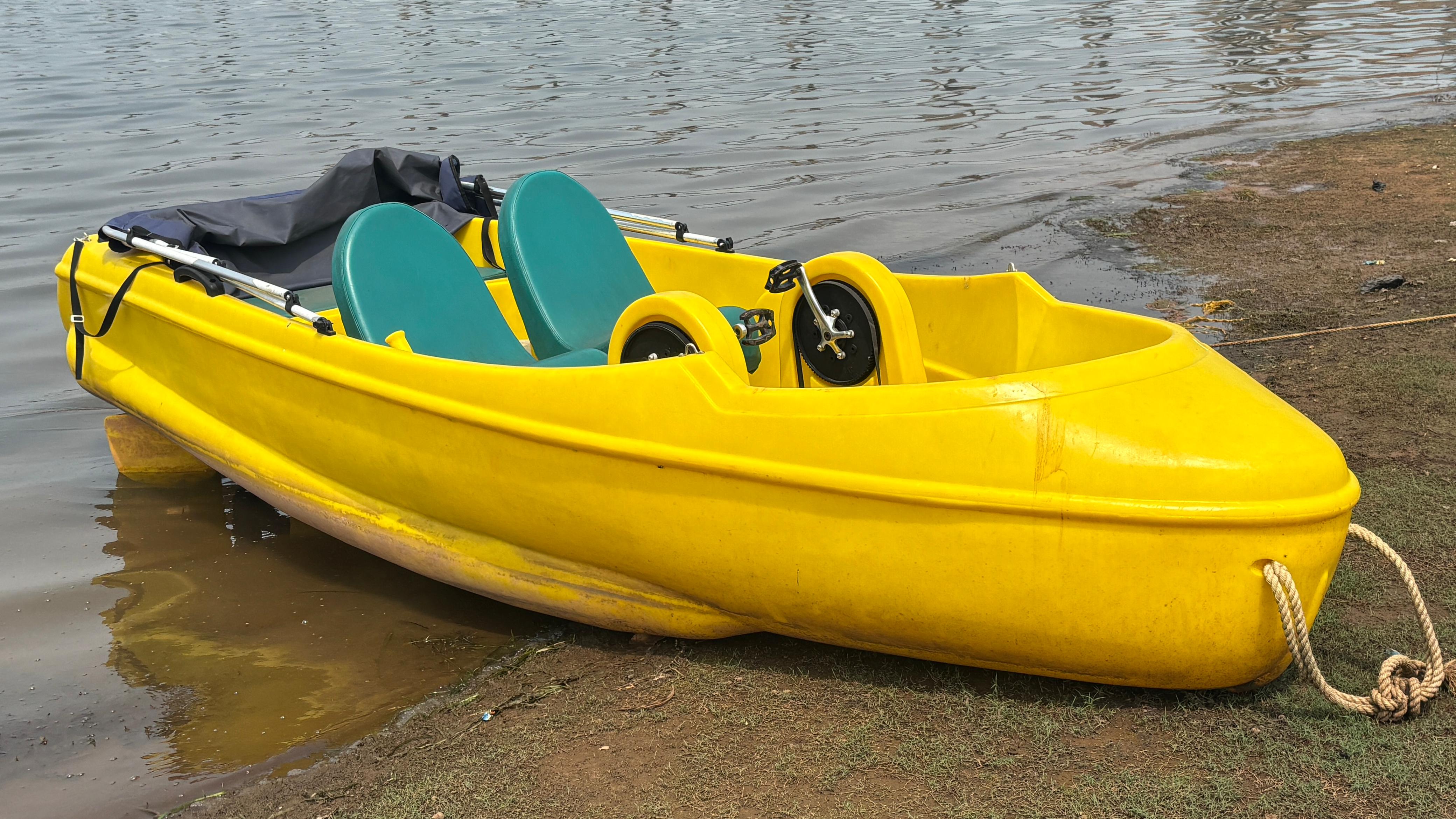 Peddling Boat